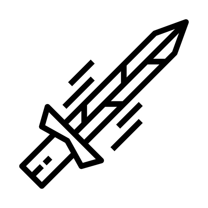 See more icon inspiration related to sword, excalibur, miscellaneous, defense, protection, weapons, weapon and medieval on Flaticon.