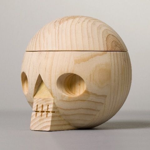 Kranium at the acne jr shop #wood #skull #toy
