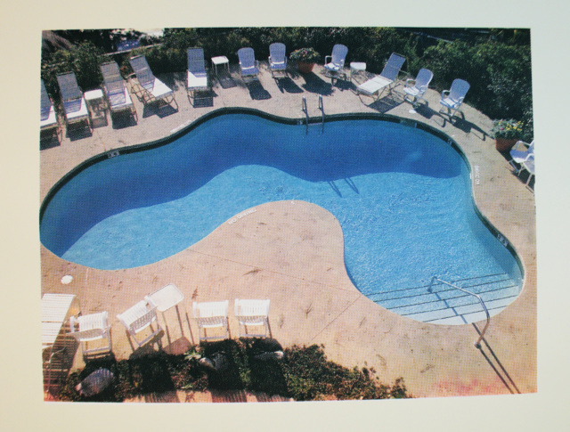 pool - meganprycedesigns.com #michigan #printmaking #print #design #screenprint #screen #pool #photography #summer #cmyk #blue