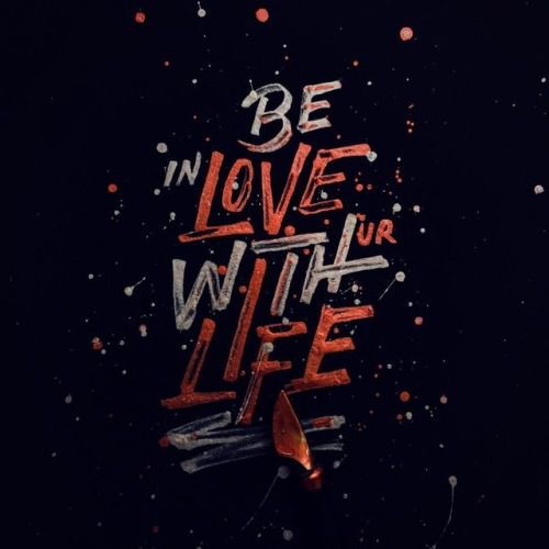 Be in Love With ur Life / Love Life - #lettering #calligraphy #typography #type #thedailytype #typegang #goodtype #typism #50words #inktober2017 #quotes #artoftype #ligaturecollective #tyxca #handlettering #handmadefont #letteringart #graphicdesign...