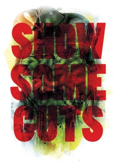 Show some guts | Advice to Sink in Slowly #advice #sink #luke #in #slowly #tonge #poster #to