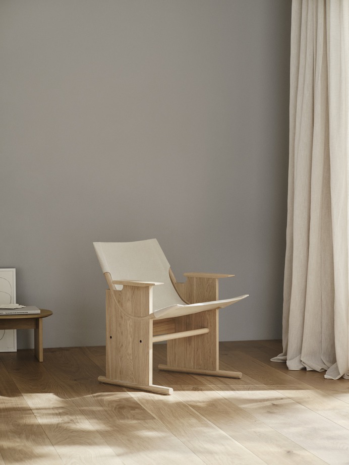 Sling Lounge Chair by Industrial Facility