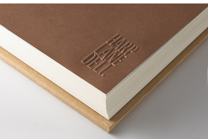 Harp Lane Deli. - Burgess Studio #emboss
