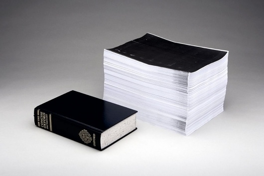 Photocopied Dictionary : Daniel Eatock #dictionary #photocopied #danieleatock