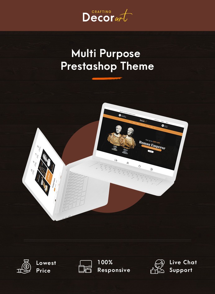 #Decor #Art & #Home #Crafts – #Prestashop #Responsive #Theme | #TemplateTrip #eCommerce #Website #Design #Template