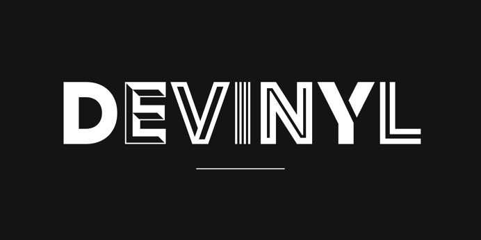 My Fonts Devinyl Logo