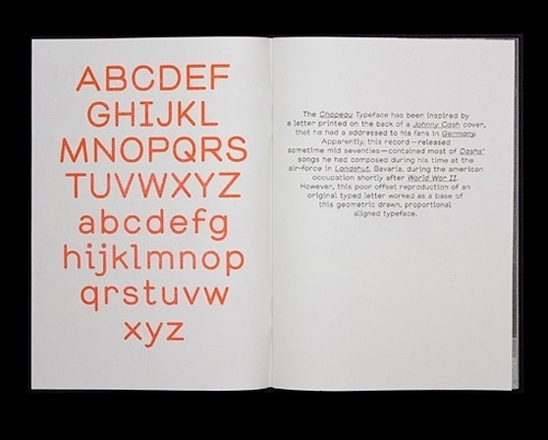 Ein Chapeau Specimen & die Brezel Grotesk | Slanted - Typo Weblog und Magazin #serif #sans #fluoro #alphabet #typography