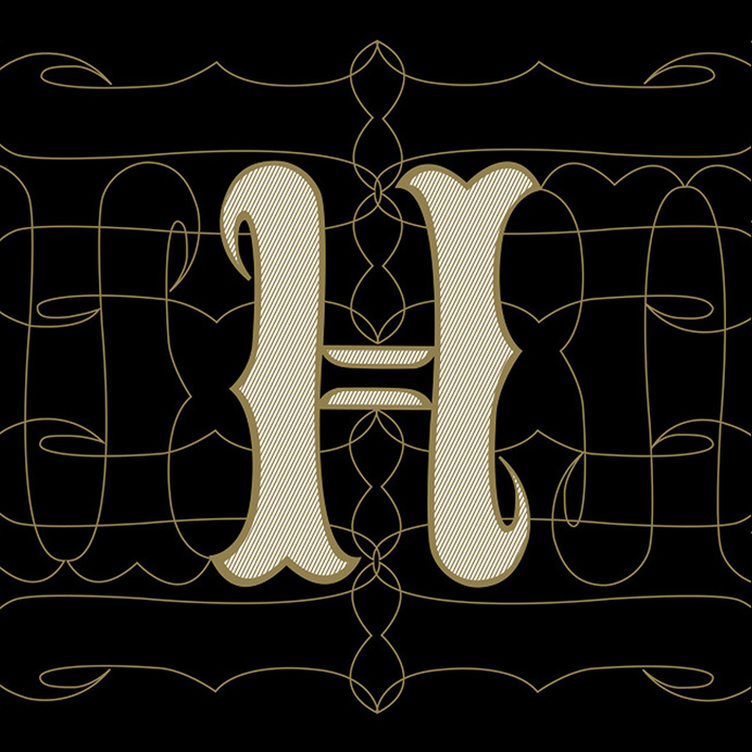 H hand lettering #type #handlettering #a-z #pattern