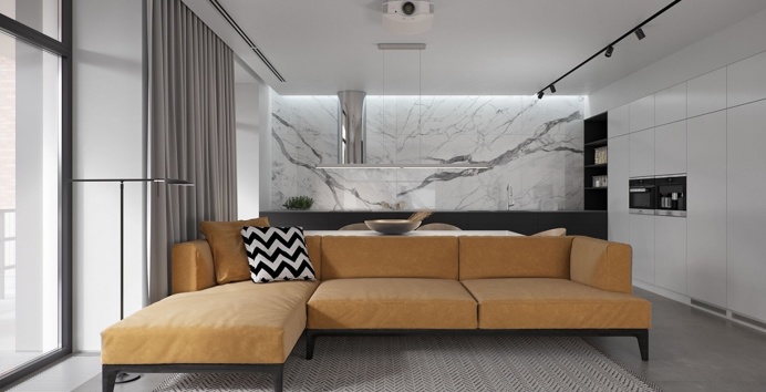 House R163 interior design minimal luxury beautiful new modern marble mindsparkle mag