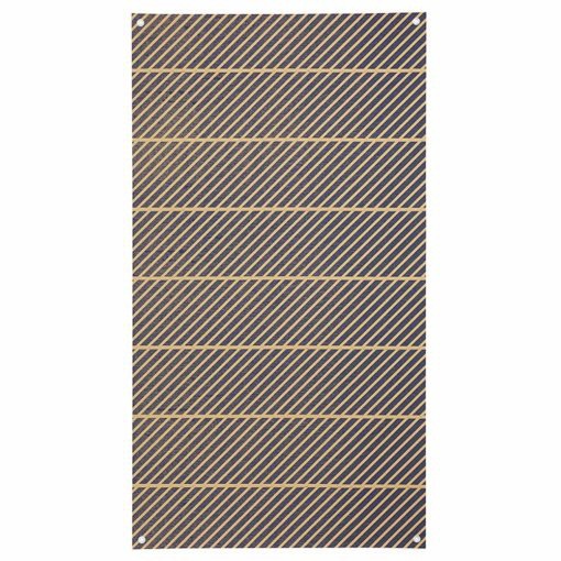 Water Resistant Picnic Rug The Water Repellent Picnic Rug is an ideal cover to use on a nice day out! Made out of industrial crepe paper, it is ultra light, compact, and also water-resistant. With its polyethylene backing, you can lay it even on wet ground without having to worry about water bleeding.
