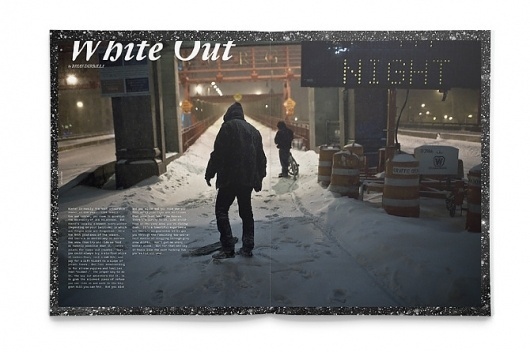 winterzine - DLA #zine #brooklyn #design #graphic #snow #skateboarding #winterzine #magazine