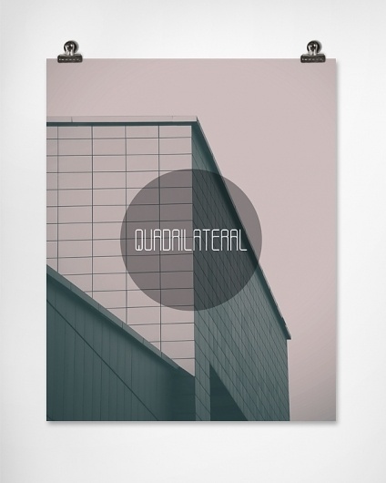 Dunn Typeface on the Behance Network #modular #font #geometry #design #typeface #poster #po