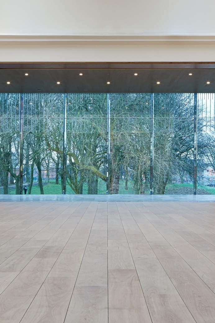 Whitworth Art Gallery redesign – a breath of fresh air | Art and design | The Guardian #glass #trees #grass