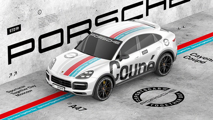 Porsche Sportscar Together Day Moscow on Behance