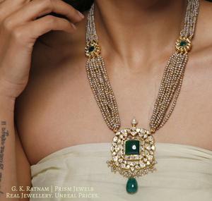 Pendant - gold diamond polki kundan meena jadau jewellery
