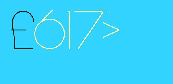 Phlooph #thin #type #617 #blue