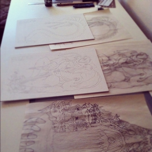 Nik Burman Interview ‹ These Old Colors #sketch #art