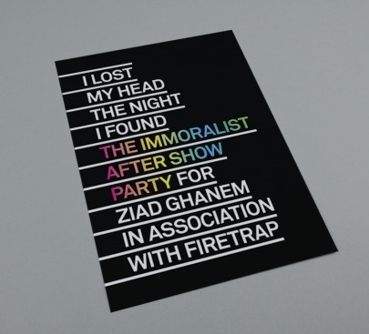 Ziad Ghanem #rainbow #poster #gradient
