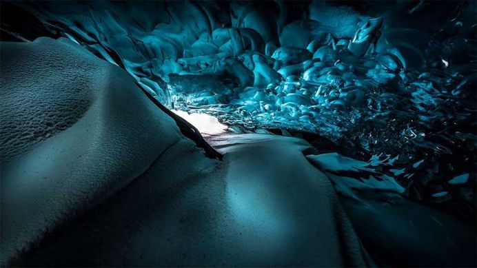 The Frozen Beauty Of Iceland’s Ice Caves by Matej Kriz