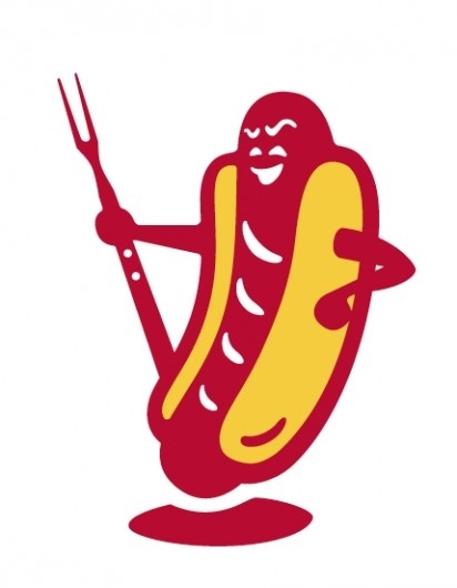 Mascot design idea #116: Dribbble - mascot only.png by Matt Stevens #mean #vector #stevens #matt #hot #meat #logo #dog