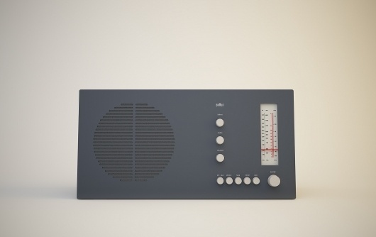 Dribbble - Dieter Rams RT20.jpg by Ray Faustino #radio