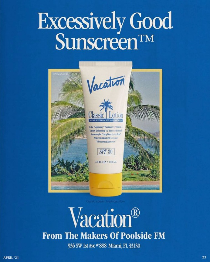Vacation Sunscreen – Packaging Design System
