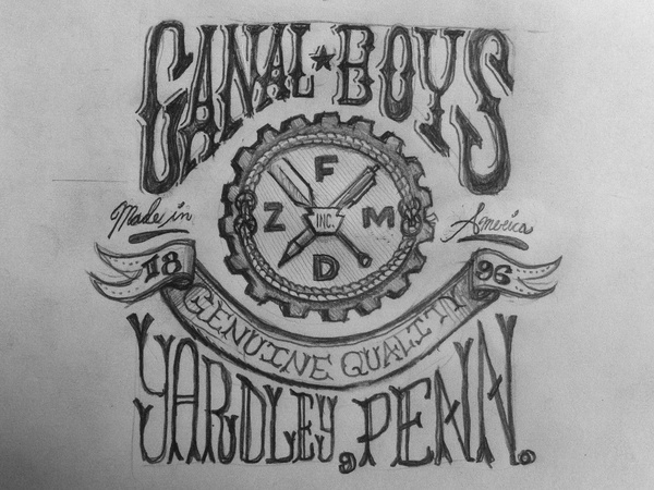Canal_boys_full #handwritten #typography