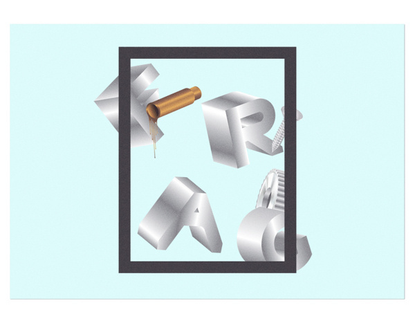 F R A G on Behance #blankhiss #explosion #fragmentation #maandesign #chapter #retro #6 #clock #coral #emerald
