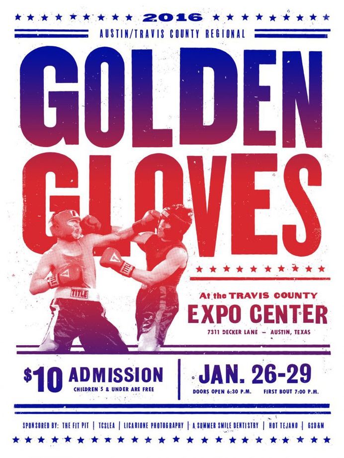 Golden Gloves 2016 Poster