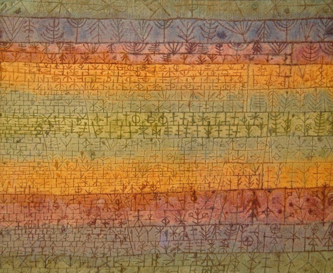 Tree Nursery by Paul Klee, 1929