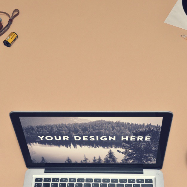 Laptop screen mock up template Free Psd. See more inspiration related to Mockup, Template, Laptop, Presentation, Mock up, Screen, Mockups, Up, Editable, Realistic, Custom, Mock ups, Mock, Customize, Ups and Customizable on Freepik.