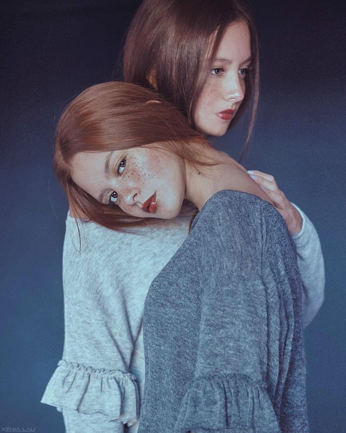 Charming Female Portrait Photography by Xenia Lau