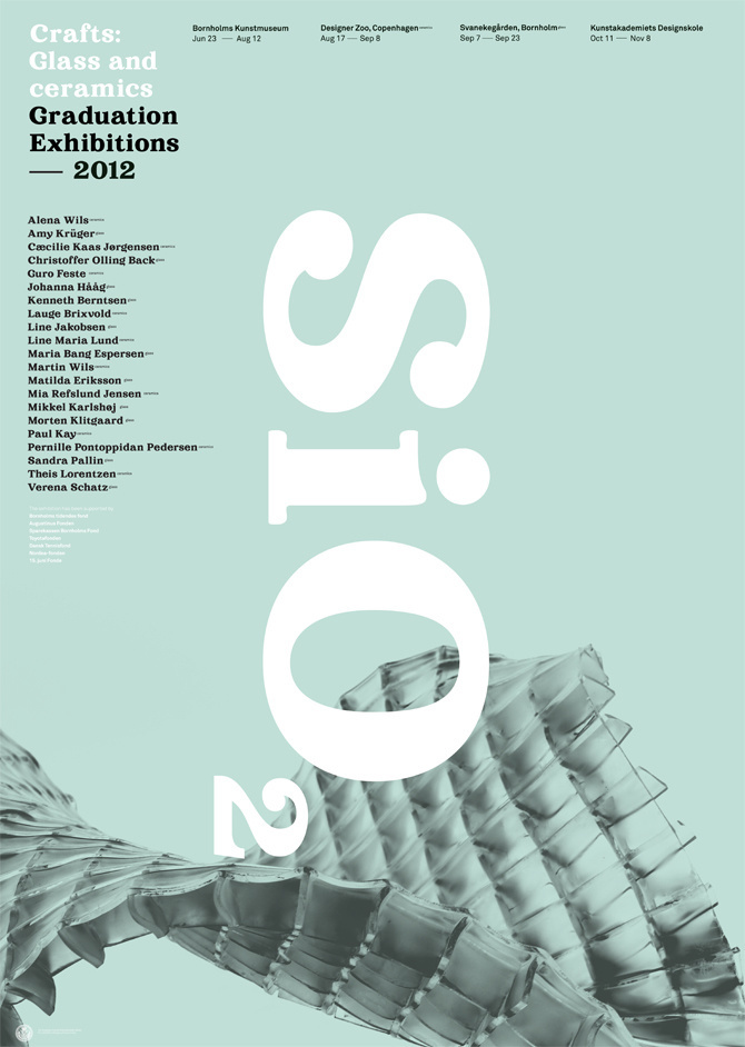SiO2 Crafts: School of Glass & Ceramics Graduation