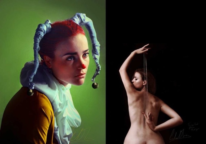 New Self Portraits by Cristina Otero