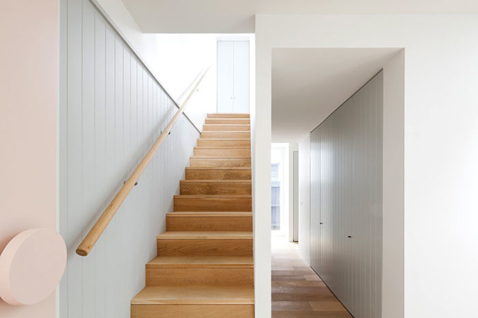 Tribe Studio Architects Created Double Bay House in Pastel Color Scheme - InteriorZine #architecture #house #home #decor #interior