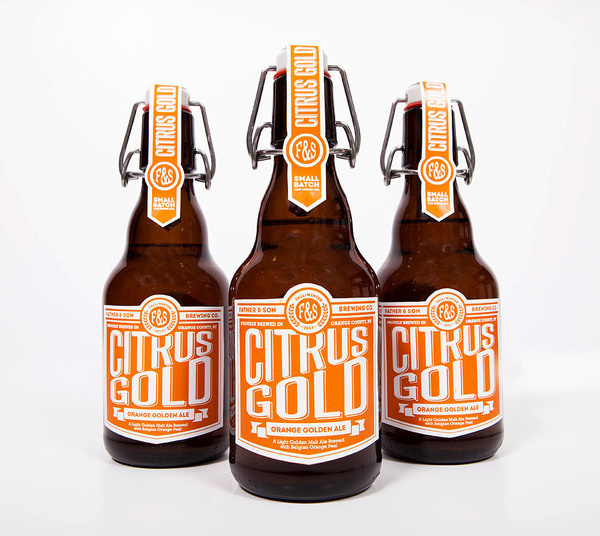 lovely package citrus gold 1 #design #graphic #package #bottle