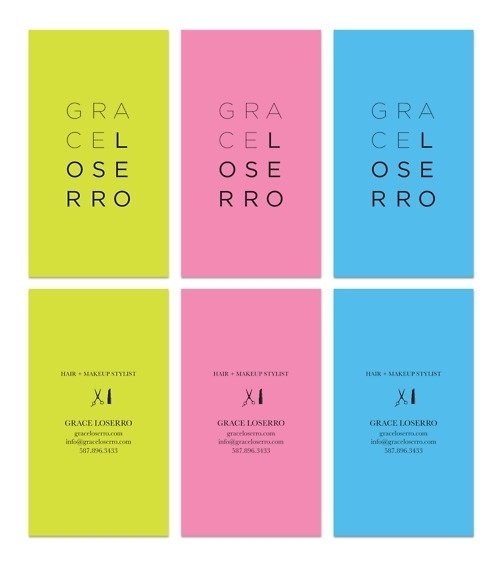 http://alexiskillam.tumblr.com/ #business #card #hair #identity #logo #beauty