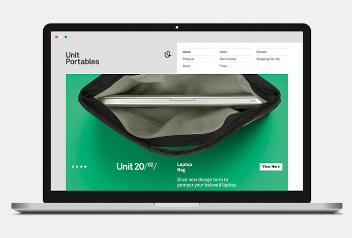 Unit Portables by Kurppa Hosk #branding #website