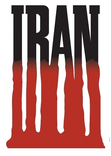 The Other Green Movement — Imprint-The Online Community for Graphic Designers #blood #iran #letters #seymour #chwast #illustration #drawing
