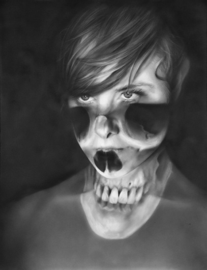 this isn't happiness™ (Melissa Cooke), Peteski #skull #photography #light #girl