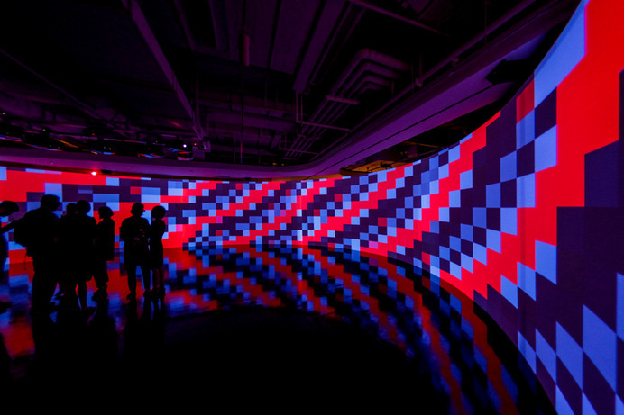 miguel chevalier immerses visitors to K11 in the origin of the world #ss