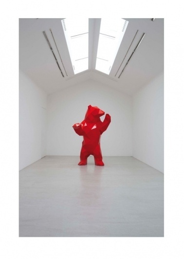 ASAP House #bear #sculpture #red #art