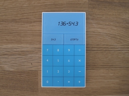 Calculator : Alexander Hulme #industrial design #product design