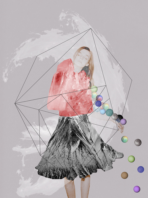 "DREAM"© Ceren Kilic 2012 #kilic #ceren #print #geometric #illustration #art
