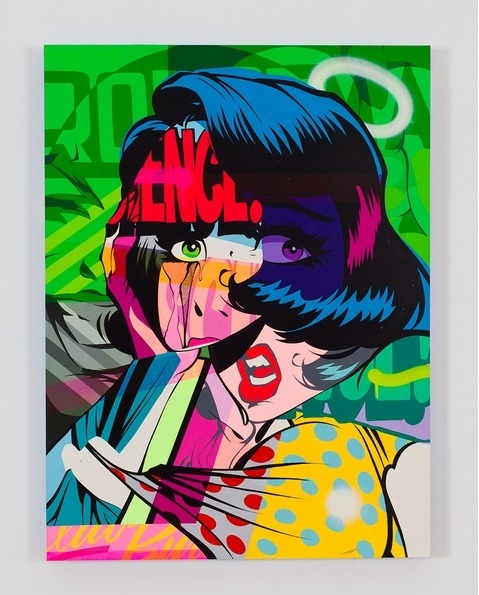 Pose MSK | PICDIT #design #graphic #color #comic #painting #art #colour