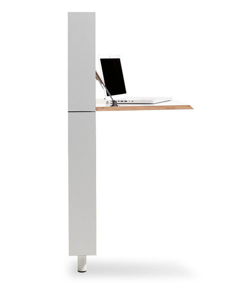 Flatmate Desk by Michael Hilgers for Müller Möbelwerkstätten Photo #station #laptop #living #compact #furniture #desk #work