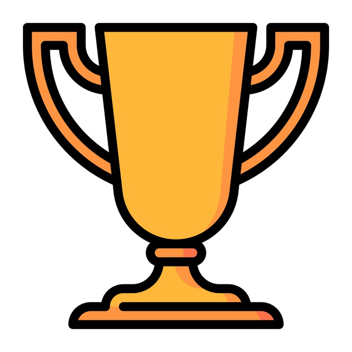 See more icon inspiration related to award, best, business and finance, ui, sports and competition, champion, competition, quality, winner, trophy, marketing and cup on Flaticon.