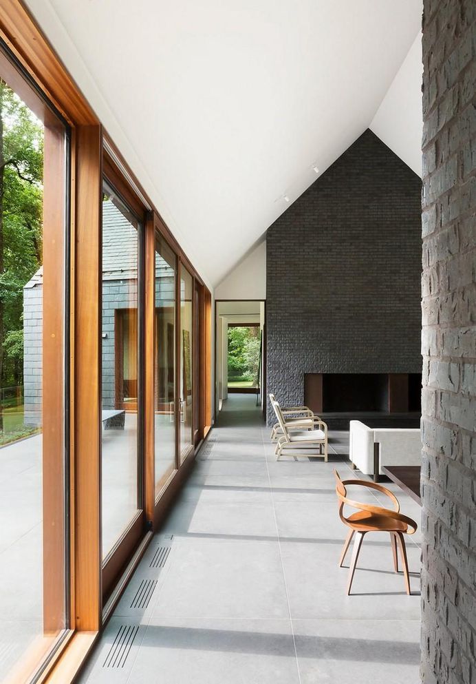 Slate House in a Maryland Forest by Ziger/Snead 4