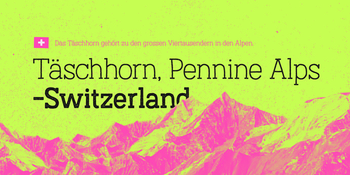 Austral slab handwritten font antipixel mindsparkle mag neon yellow pink typography type design