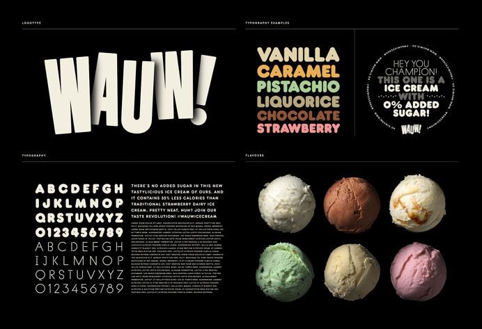 Wauw ice cream by Snask
